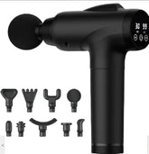 Nuvex Deep Tissue Massage Gun with 9 attachments, 30 speed levels