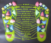 Nuvex Acupressure Foot Massage Mat in use
