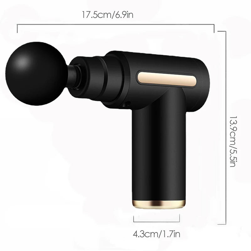 Nuvex™ Deep Tissue Massage Gun | 30-Speed Muscle Recovery Massager