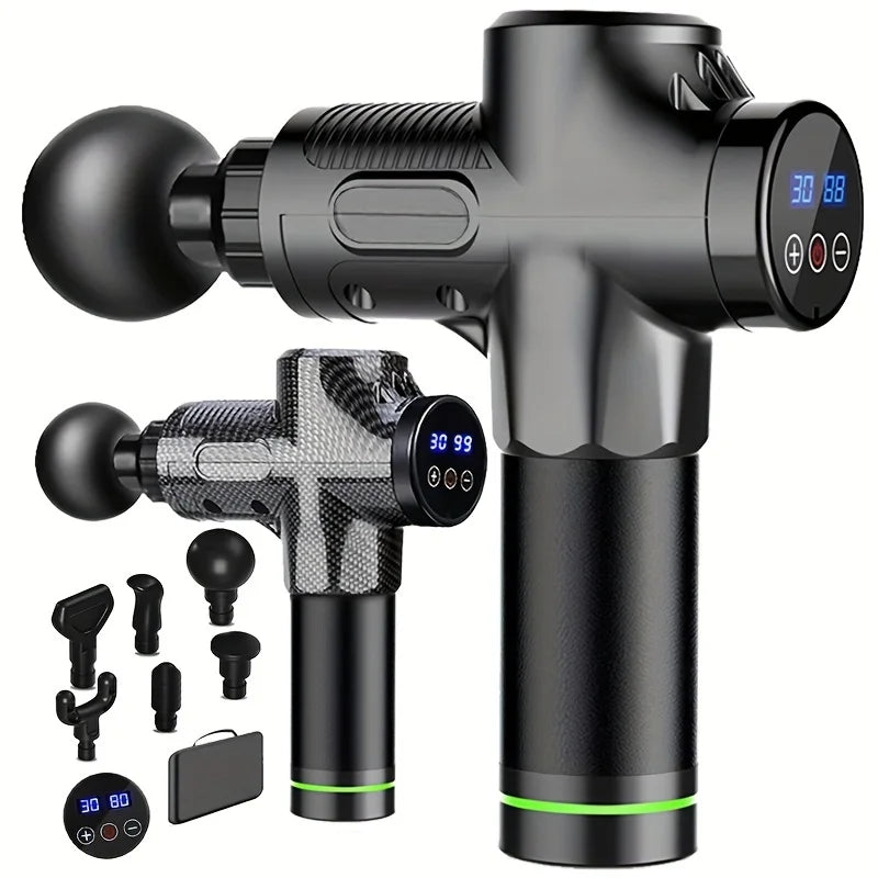 Nuvex™ Deep Tissue Massage Gun | 30-Speed Muscle Recovery Massager