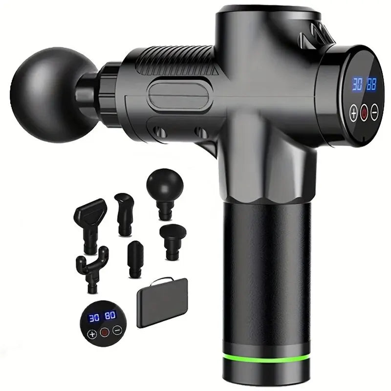 Nuvex™ Deep Tissue Massage Gun | 30-Speed Muscle Recovery Massager