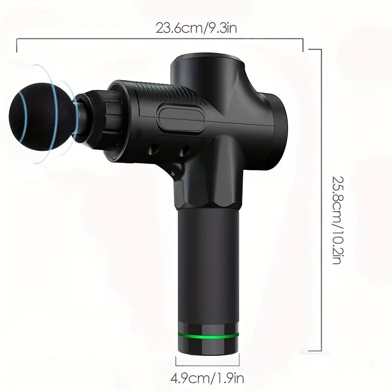 Nuvex™ Deep Tissue Massage Gun | 30-Speed Muscle Recovery Massager