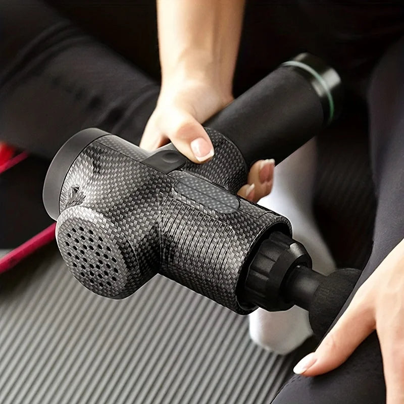 Nuvex™ Deep Tissue Massage Gun | 30-Speed Muscle Recovery Massager